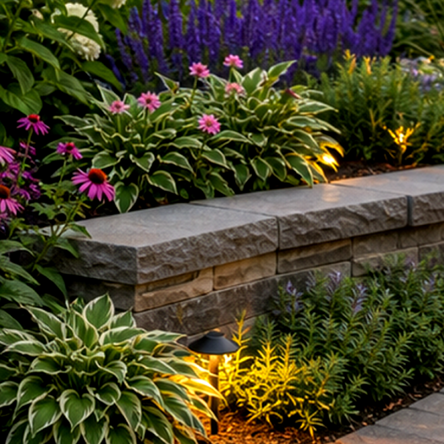 AI Garden Design Free materials and planting