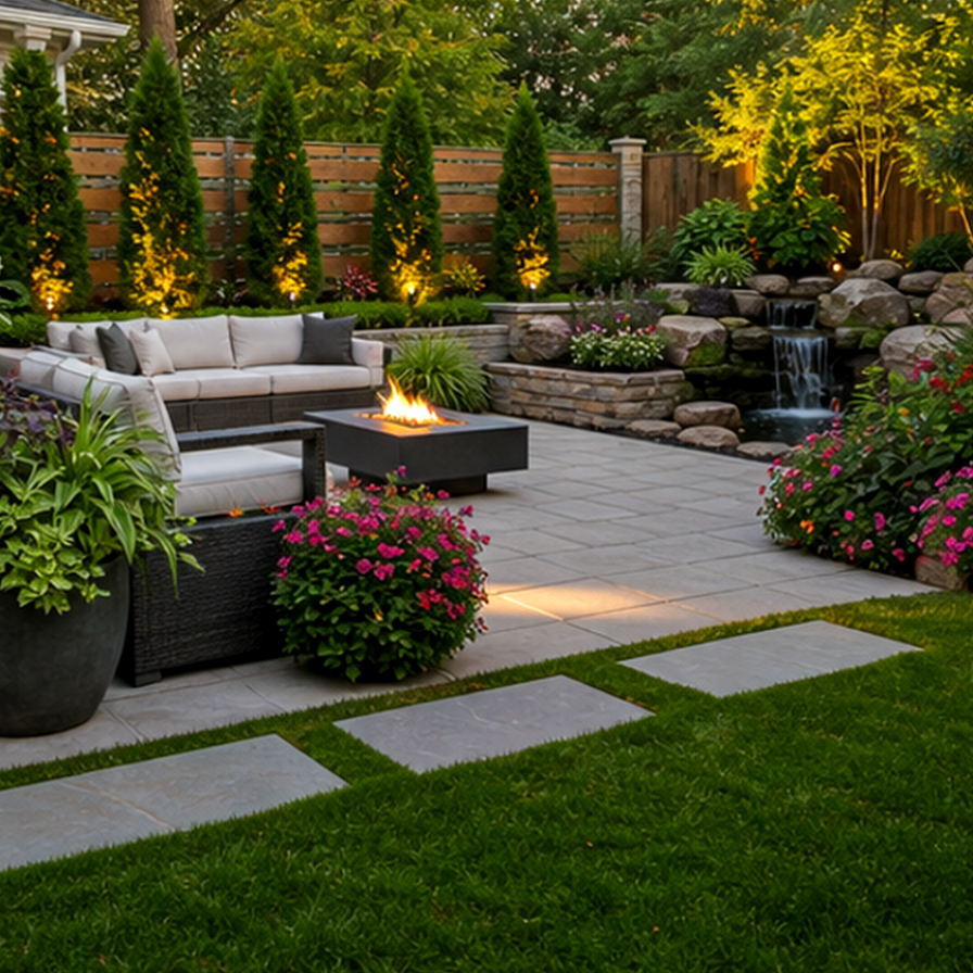 AI Garden Design Free alternate style