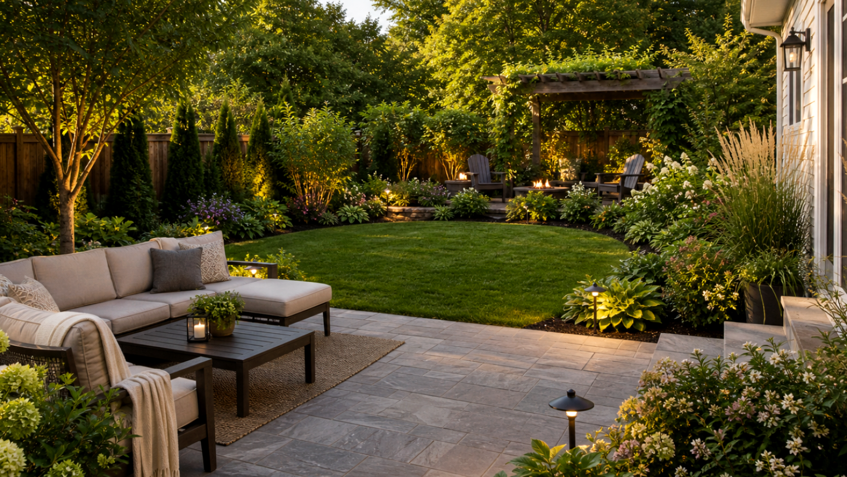 Backyard Design Ideas layout idea
