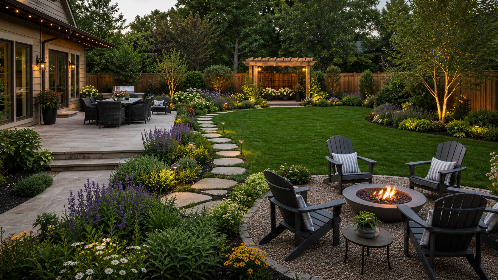 Backyard Design Ideas second view