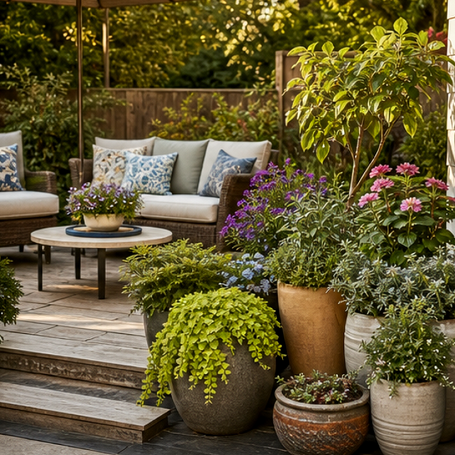 Container Gardening Ideas layout idea