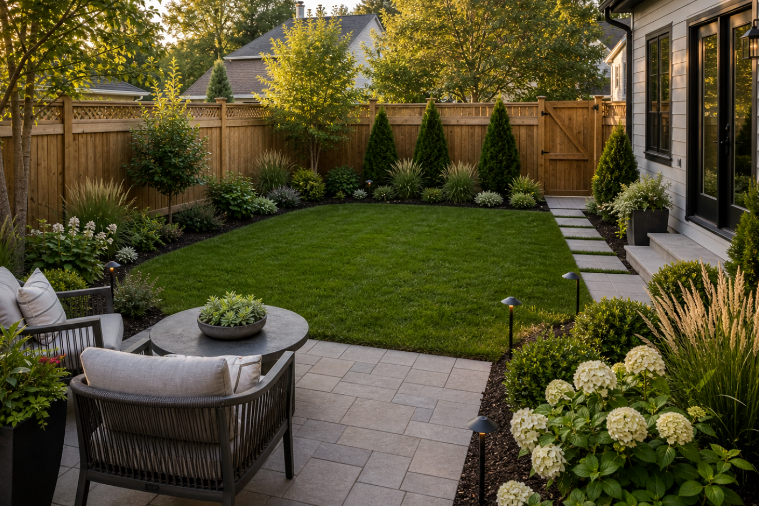 Easy Garden Ideas layout idea
