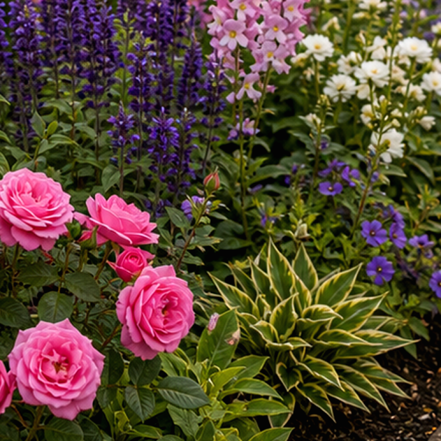 Flower Garden Ideas materials and planting