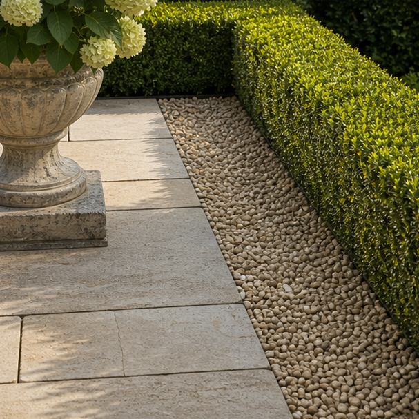 Formal Garden Ideas stone texture