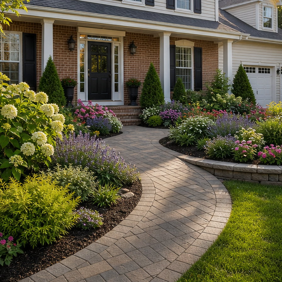 Front Garden Ideas Tool in a real setting