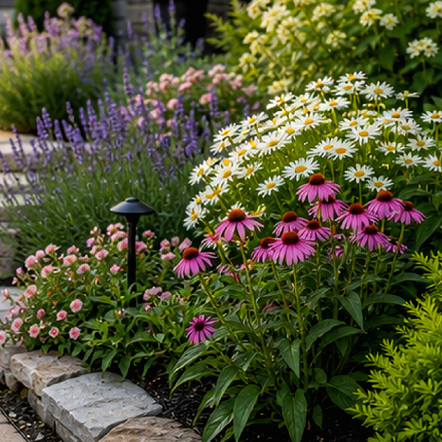 Front Garden Ideas Tool materials and planting