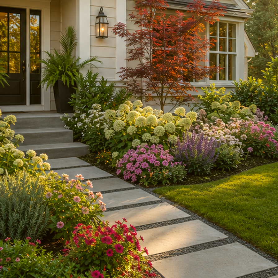 Front Garden Ideas lighting idea
