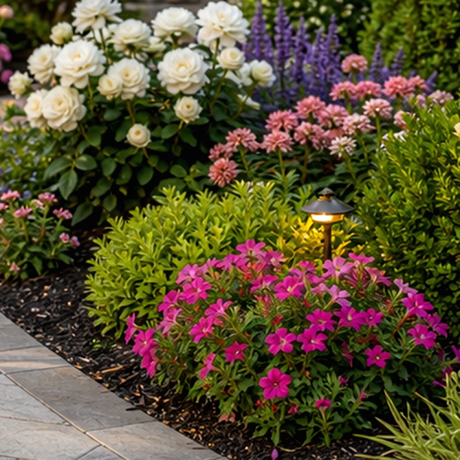Front Garden Ideas materials and planting