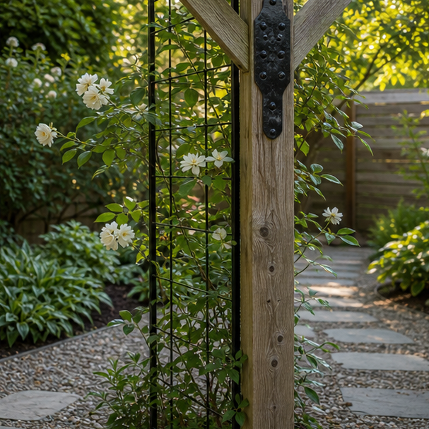 Garden Arbor Ideas materials and planting