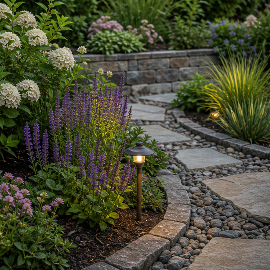 Garden Design App planting and material detail