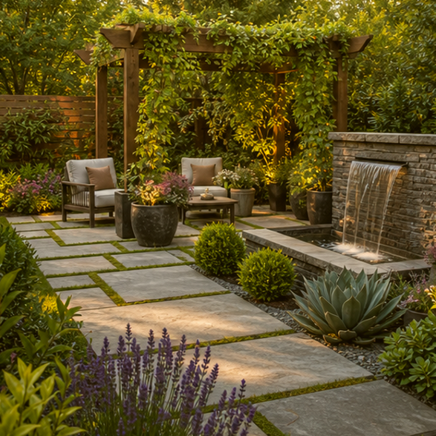 Garden Design App lighting idea