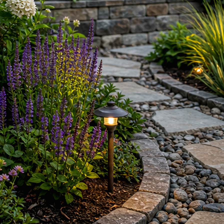 Garden Design App materials and planting