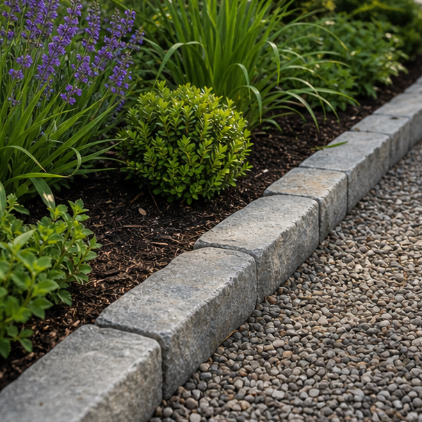 Garden Edging Ideas materials and planting