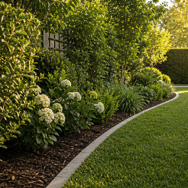 Garden Edging Ideas privacy edge