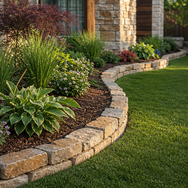 Garden Edging Ideas alternate direction