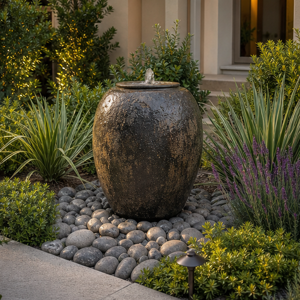 Garden Focal Point Ideas container accent