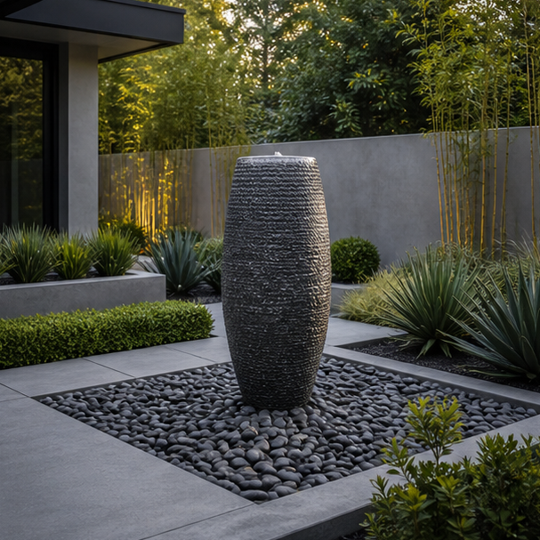 Garden Focal Point Ideas modern lines