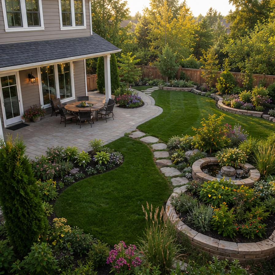 Garden Ideas Tool in a real setting