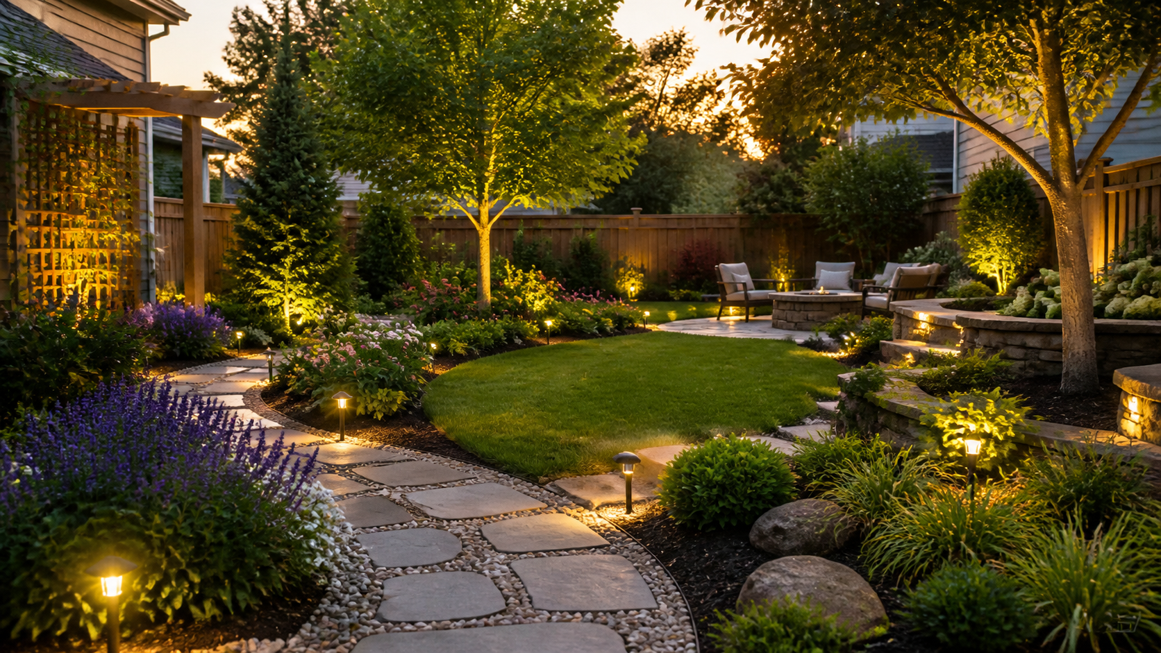 Garden Ideas lighting idea