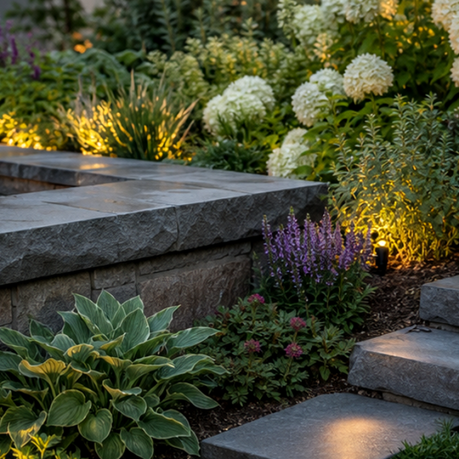 Garden Ideas materials and planting