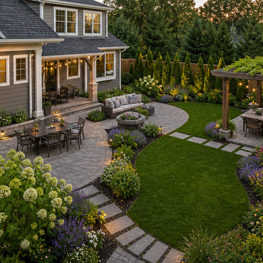 Garden Layout Ideas Tool in a real setting