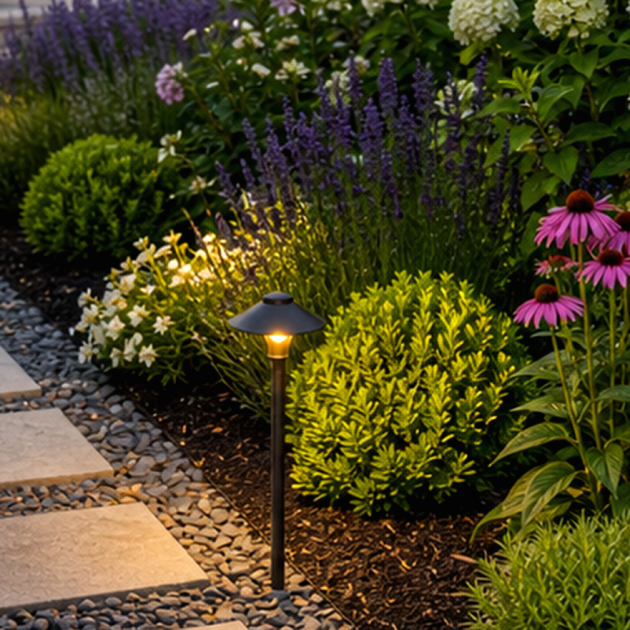 Garden Layout Ideas Tool materials and planting
