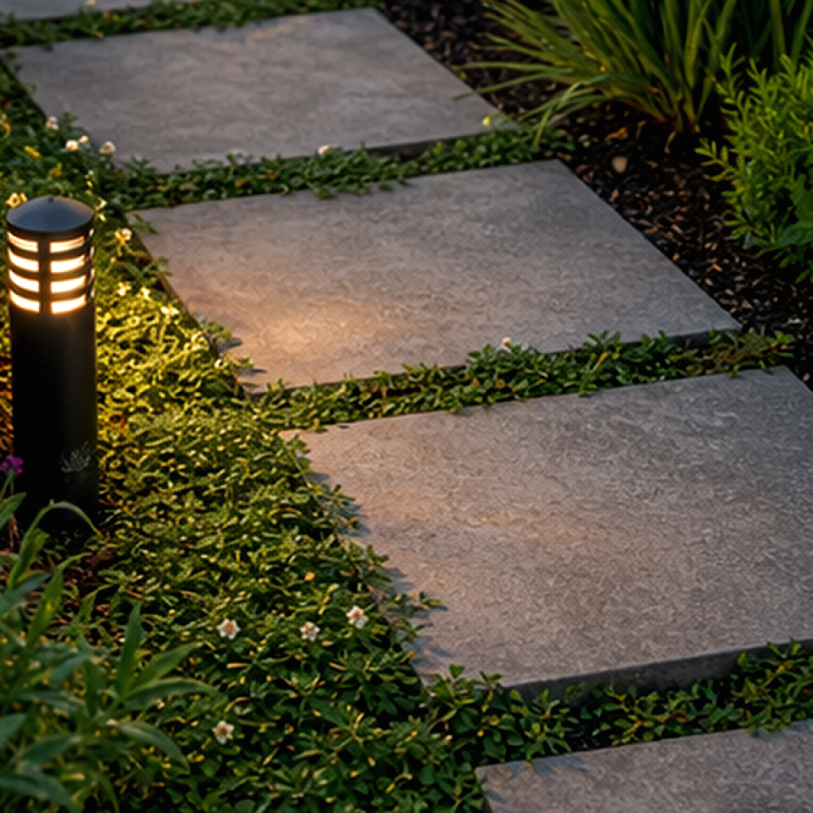 Garden Path Ideas materials and planting
