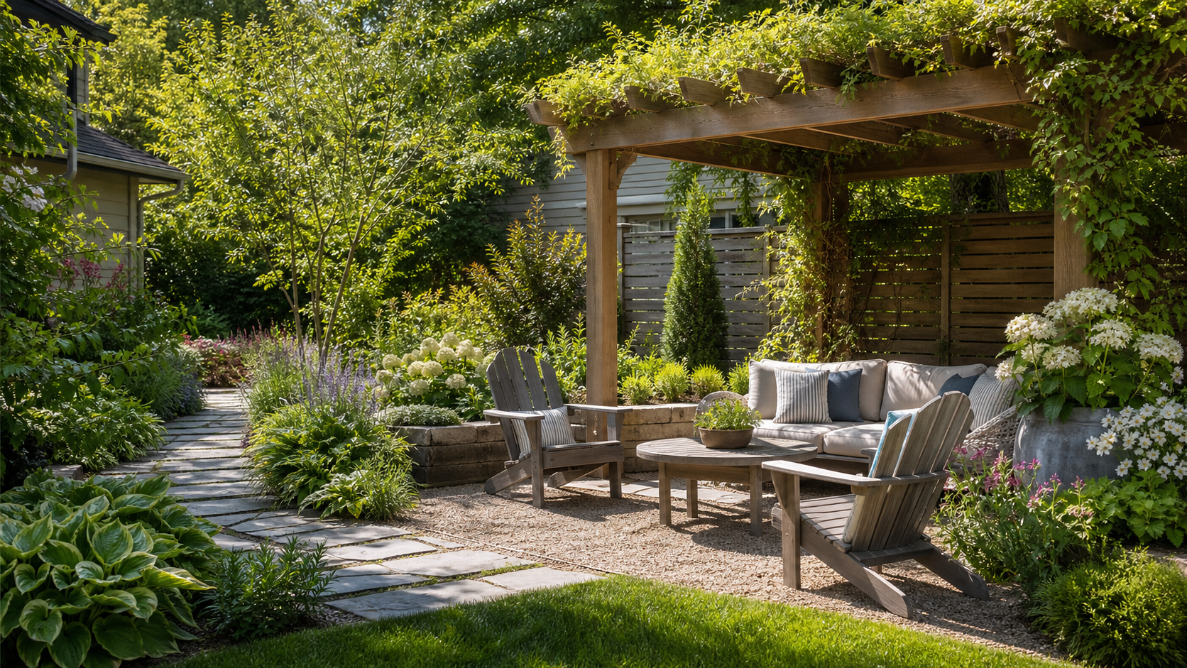 Garden Seating Area Ideas overview