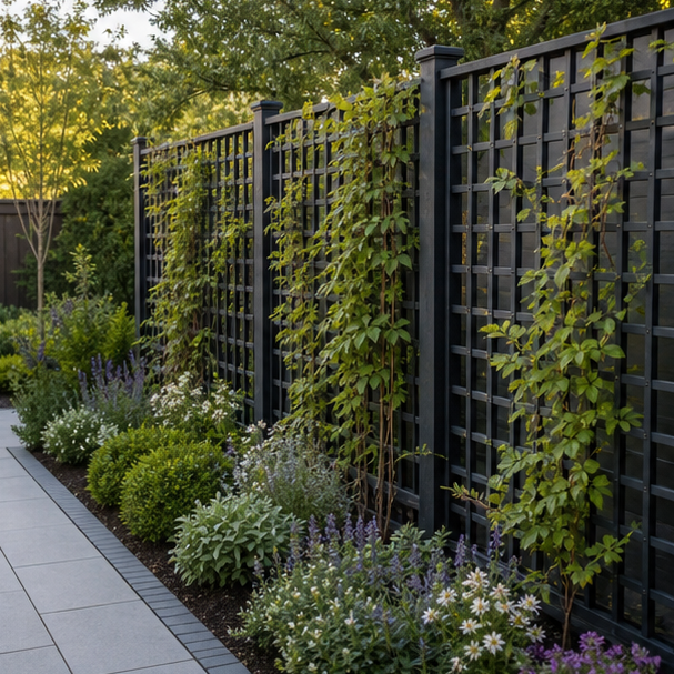 Garden Trellis Ideas layout view