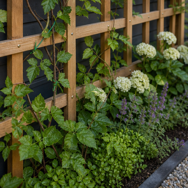 Garden Trellis Ideas materials and planting