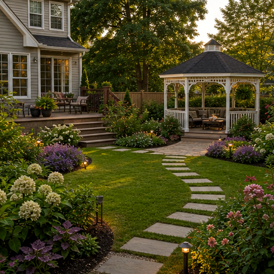 Gazebo Garden Ideas layout idea