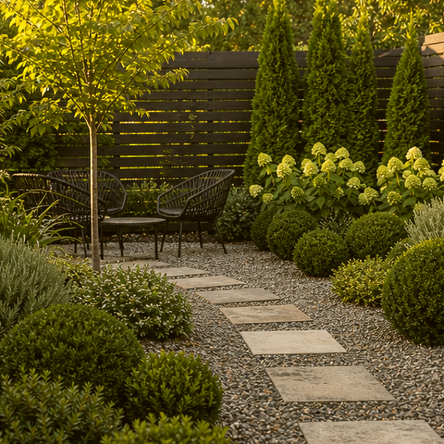 Low Maintenance Garden Ideas lighting idea