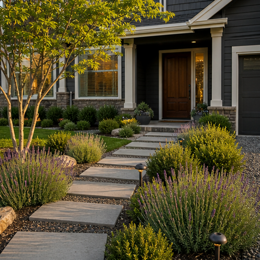 Low Maintenance Garden Ideas second view
