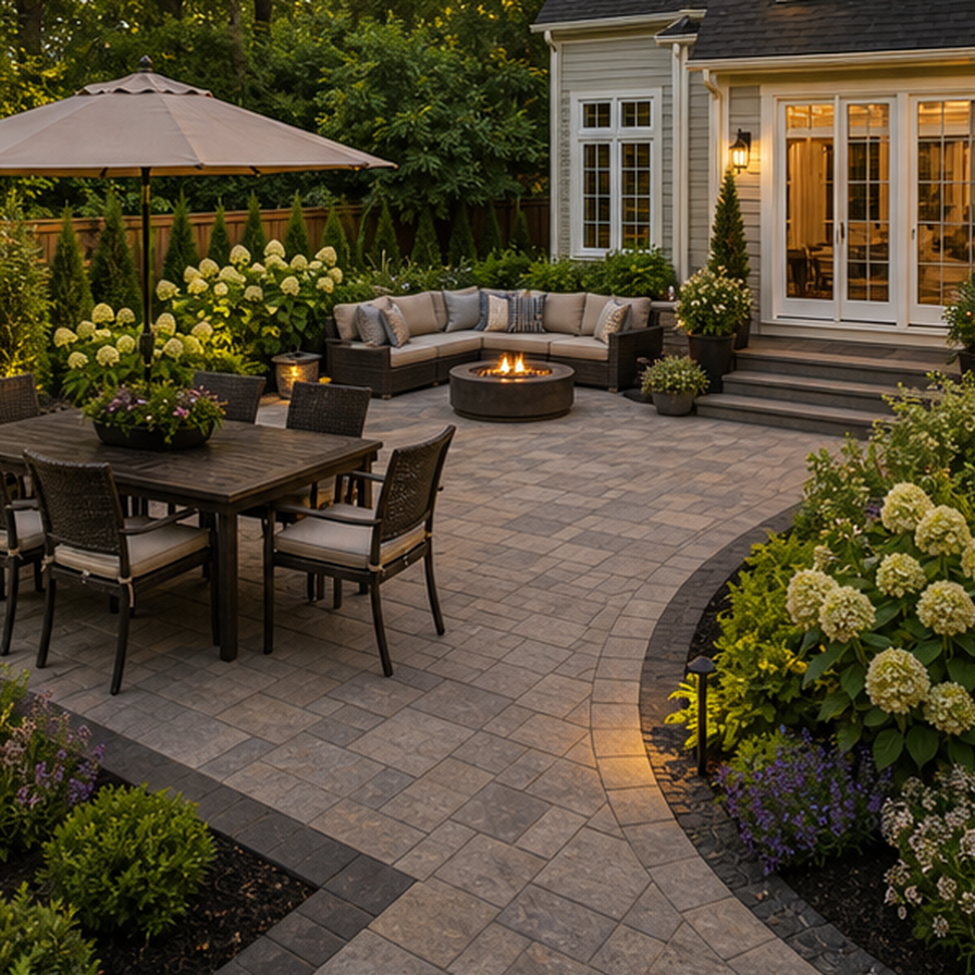 Patio Garden Ideas Tool in a real setting