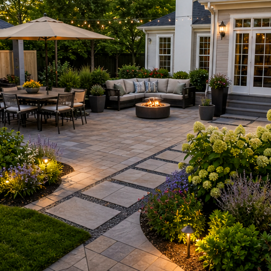 Patio Garden Ideas layout idea