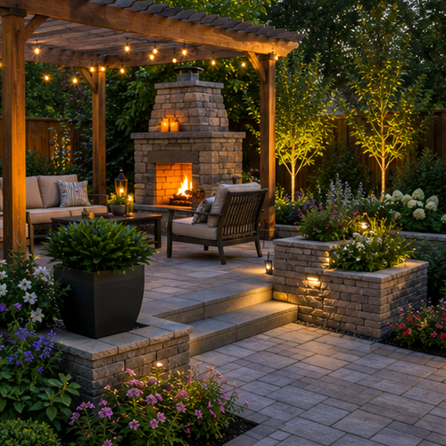 Patio Garden Ideas second view
