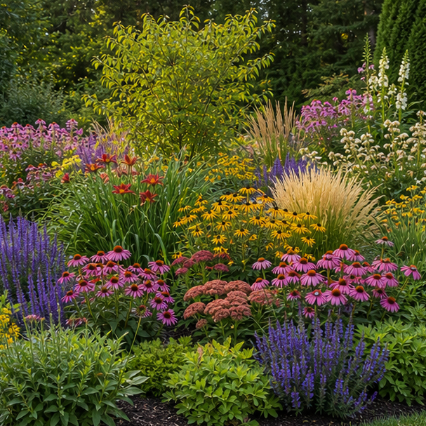 Perennial Garden Ideas seasonal color