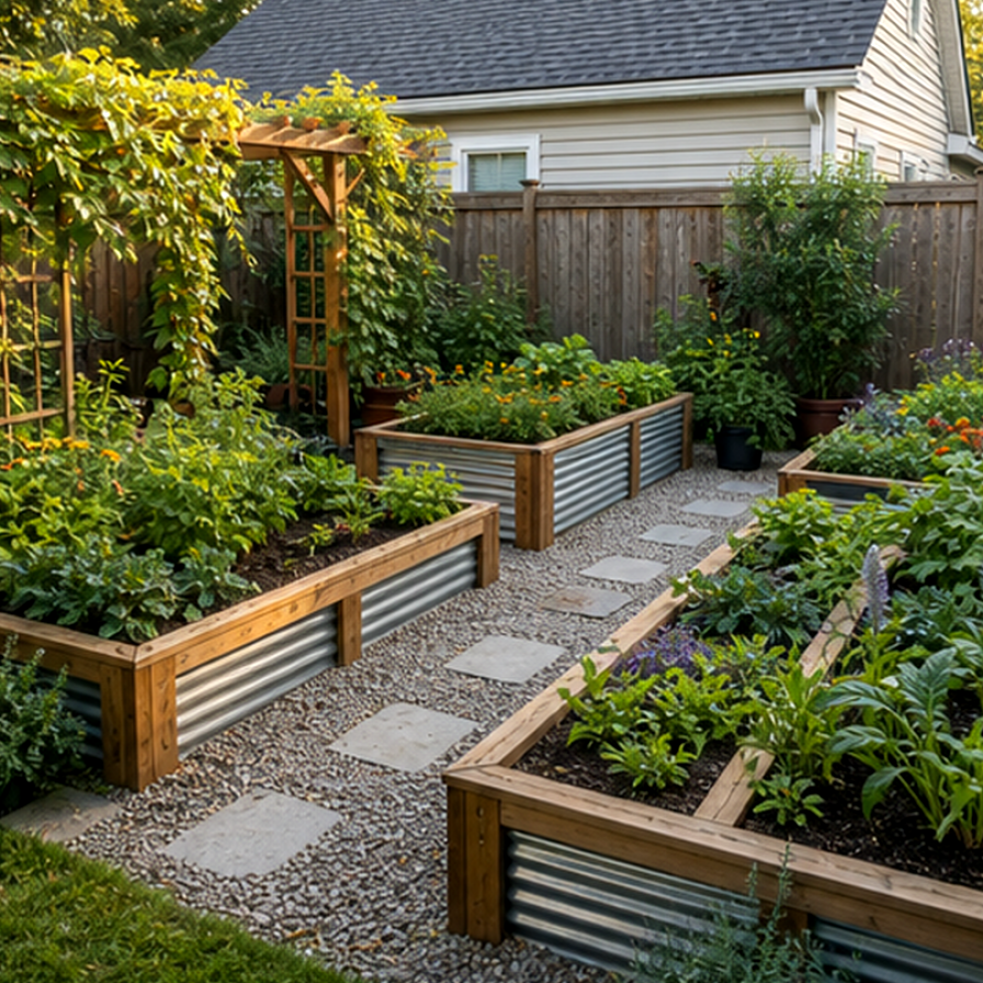 Raised Garden Bed Ideas layout idea