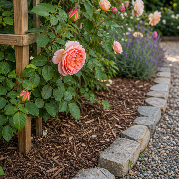 Rose Garden Ideas materials and planting