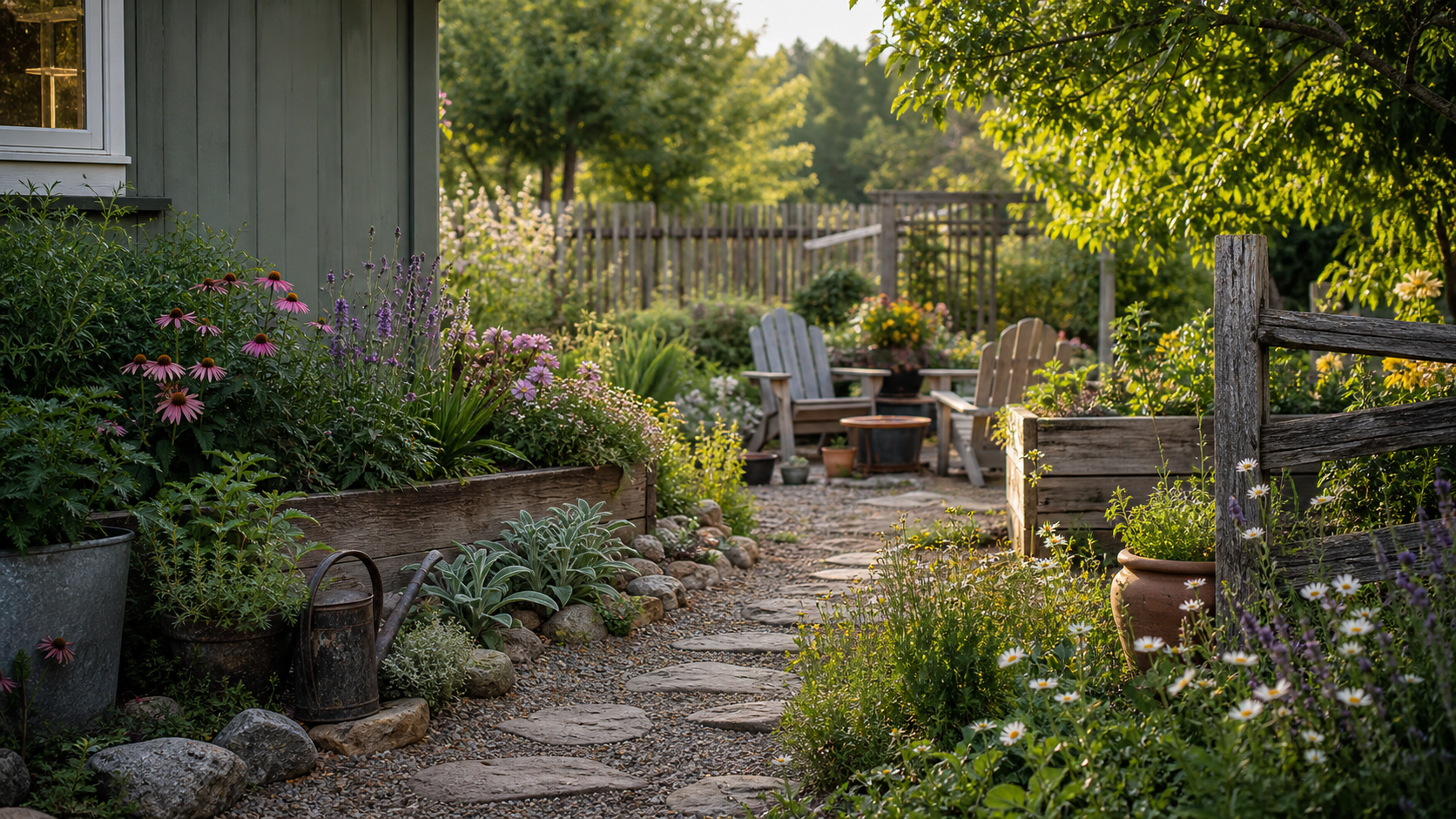 Rustic Garden Ideas overview
