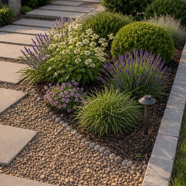 Small Front Garden Ideas materials and planting
