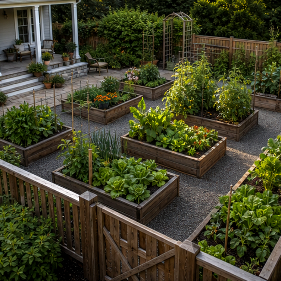 Vegetable Garden Ideas layout idea