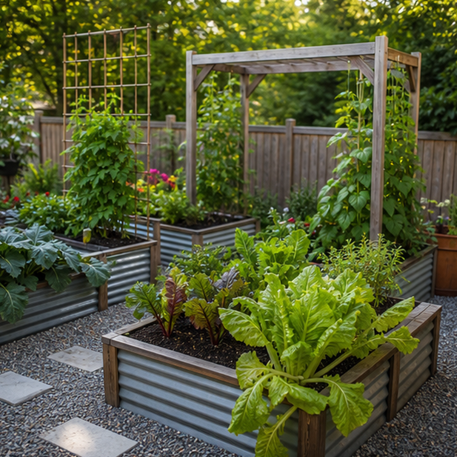 Vegetable Garden Ideas alternate style