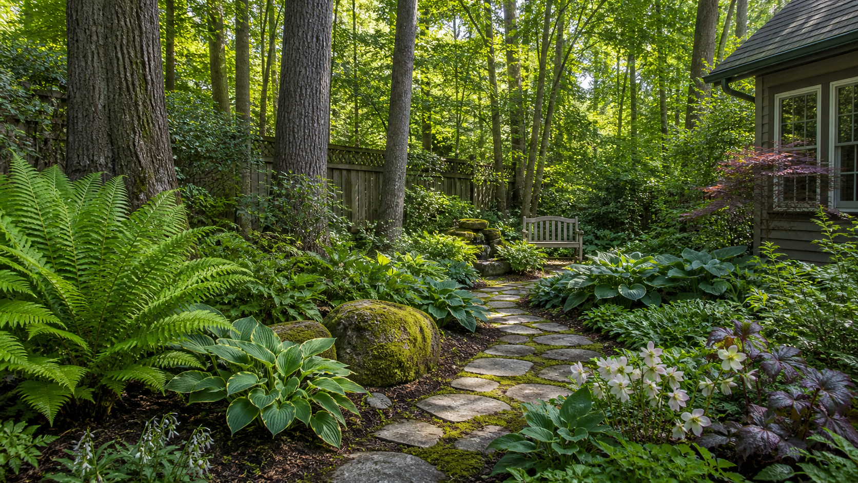 Woodland Garden Ideas overview