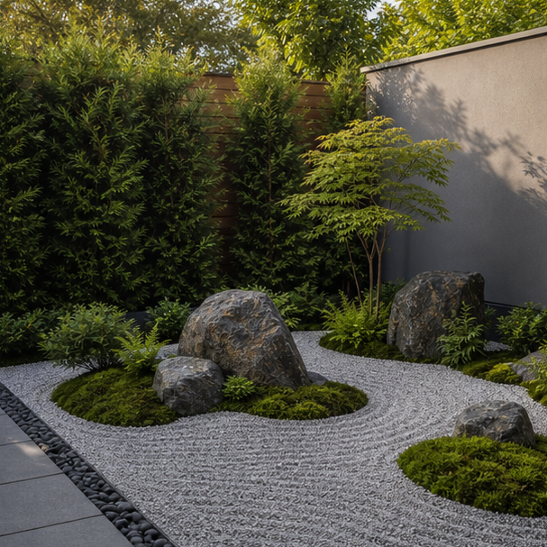 Zen Garden Ideas privacy edge