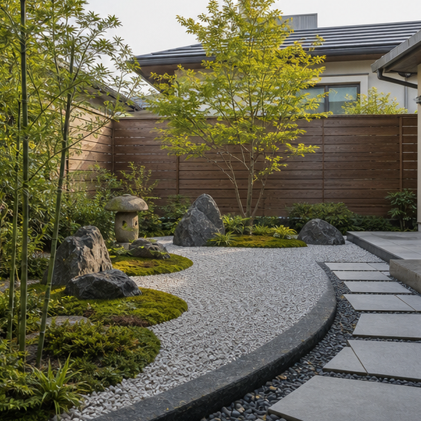 Zen Garden Ideas wide view